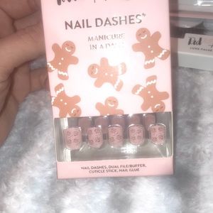 Red Aspen gingerbread man nails